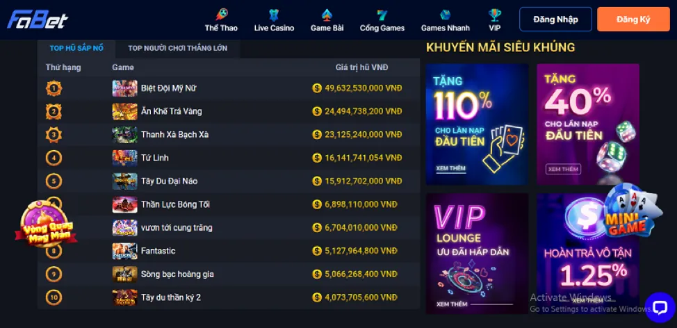 Lợi ích khi chơi tại wynn09 nhà cái